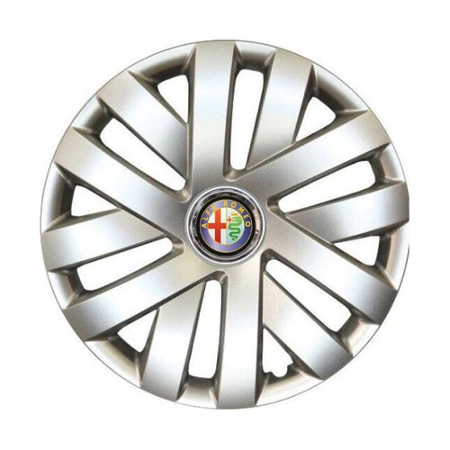 Set 4 Capace Roti R16, Potrivite Jantelor de 16 inch, Pentru Alfa Romeo, Model 409