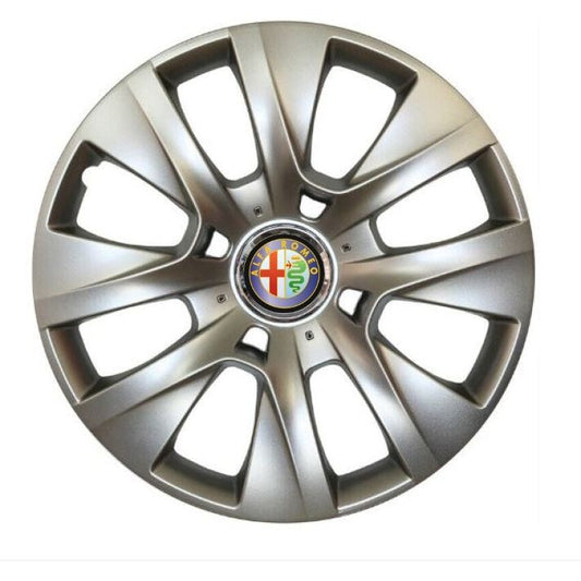 Set 4 Capace Roti R15, Potrivite Jantelor de 15 inch, Pentru Alfa Romeo, Model 334