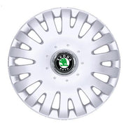 Set 4 Capace Roti R16, Potrivite Jantelor de 16 inch, Pentru Skoda, Model 403