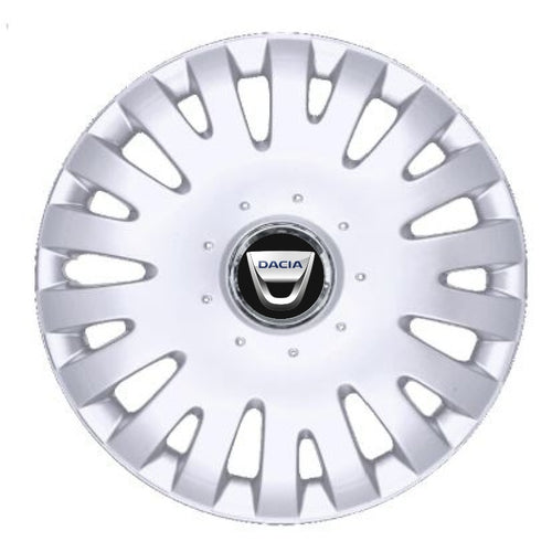 Set 4 Capace Roti R16, Potrivite Jantelor de 16 inch, Pentru Dacia, Model 403