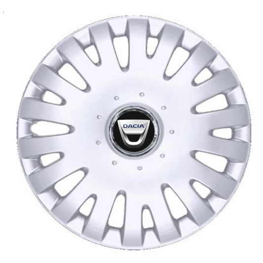 Set 4 Capace Roti R16, Potrivite Jantelor de 16 inch, Pentru Dacia, Model 403