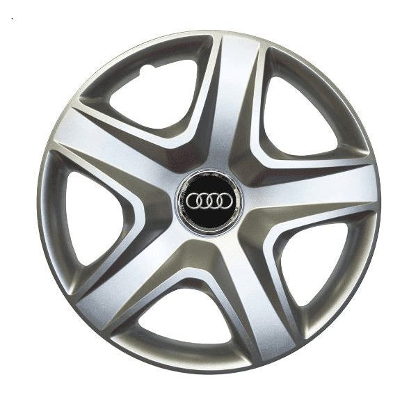 Set 4 Capace Roti Autohelix MSA® R16, Potrivite Jantelor de 16 inch, Pentru Audi, Model 418