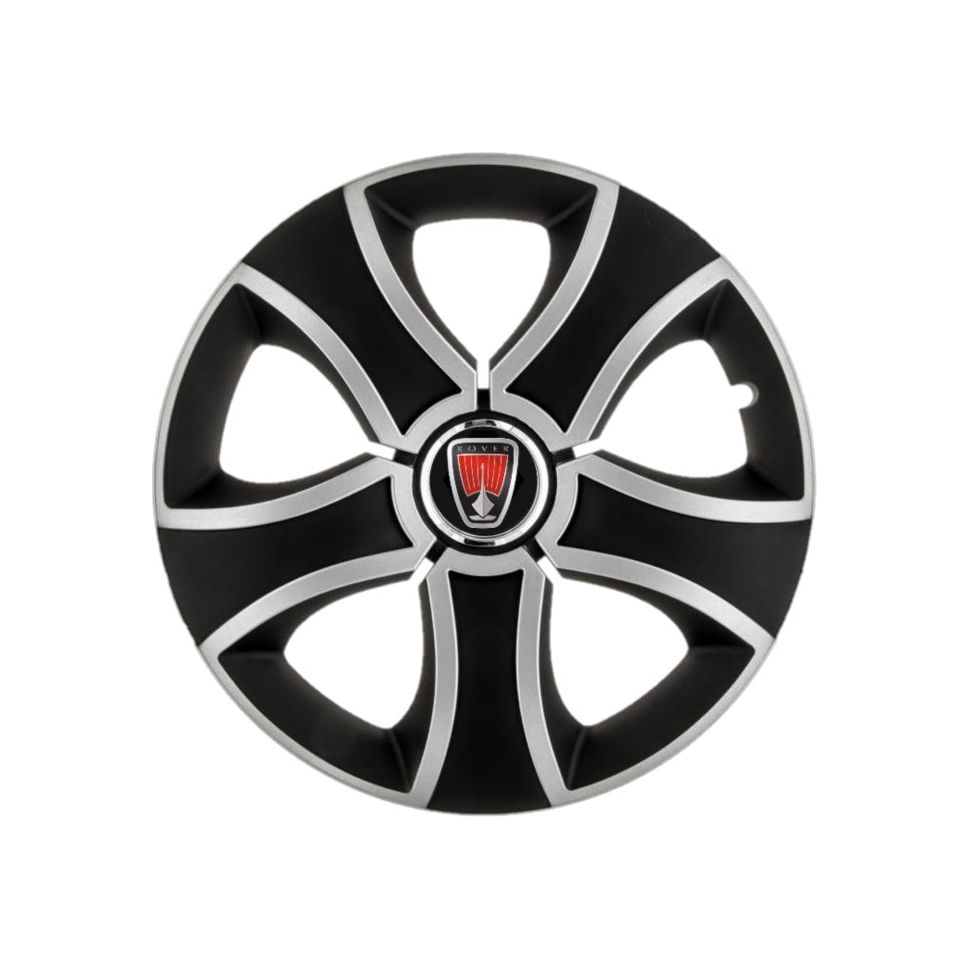 Set 4 Capace Roti 14 inchi (R14) Bis Gri-Negru, Compatibile Cu Range Rover