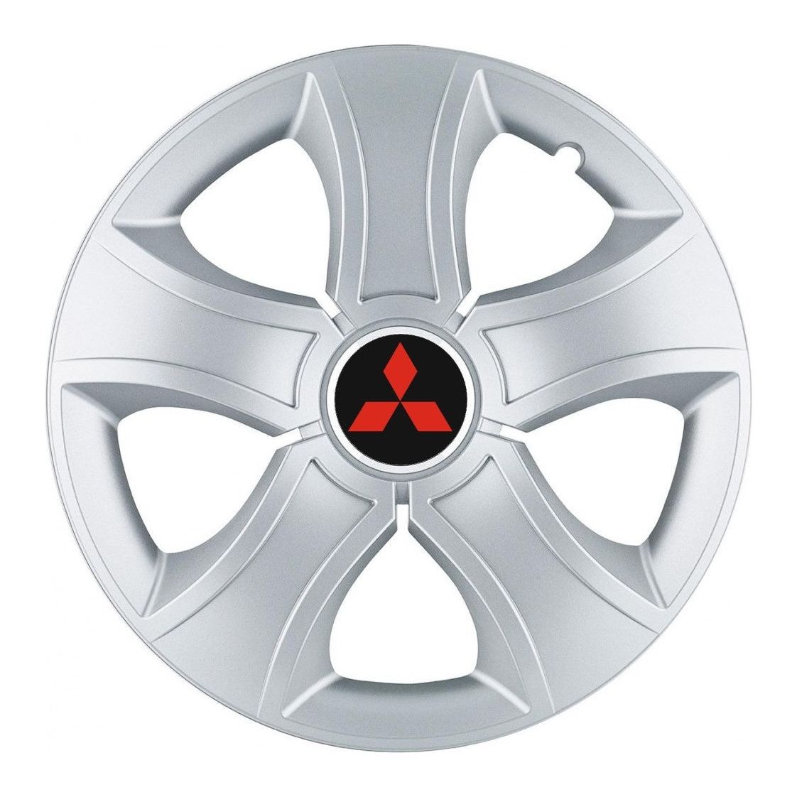 4 db-os 13 hüvelykes (R13) kerékborító készlet, Bis szürke, Mitsubishi-kompatibilis