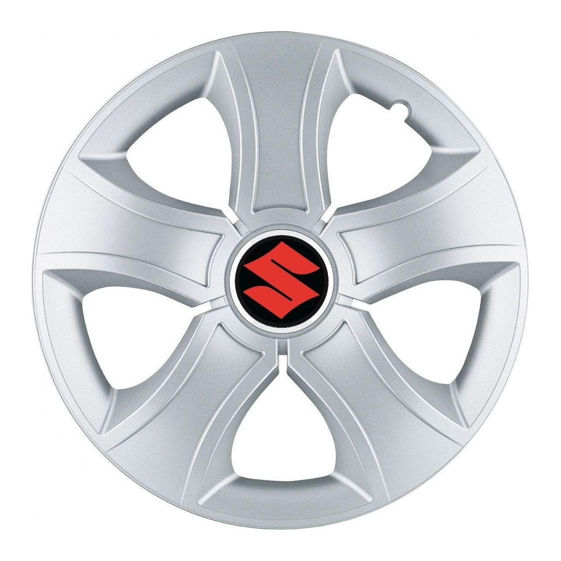 Set 4 Capace Roti 13 inchi (R13) Bis Gri, Compatibile Cu Suzuki