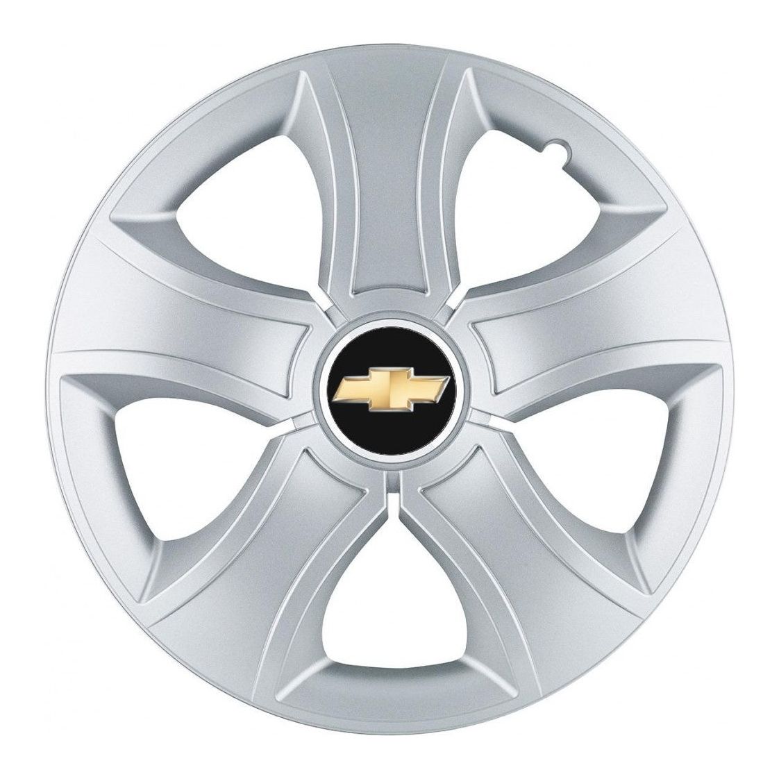 Set 4 Capace Roti 14 inchi (R14) Bis Gri, Compatibile Cu Chevrolet