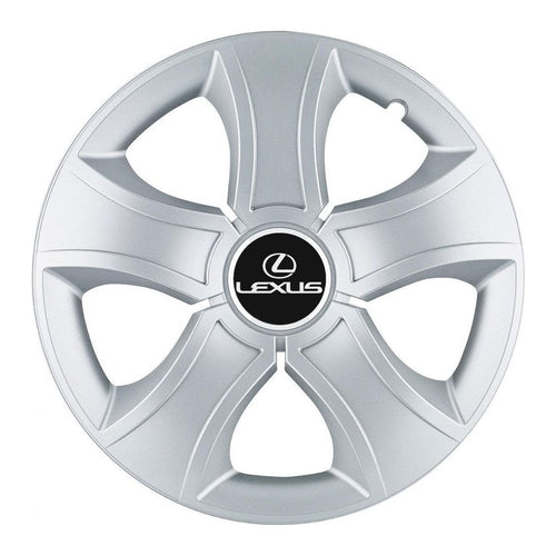 Set 4 Capace Roti 14 inchi (R14) Bis Gri, Compatibile Cu Lexus