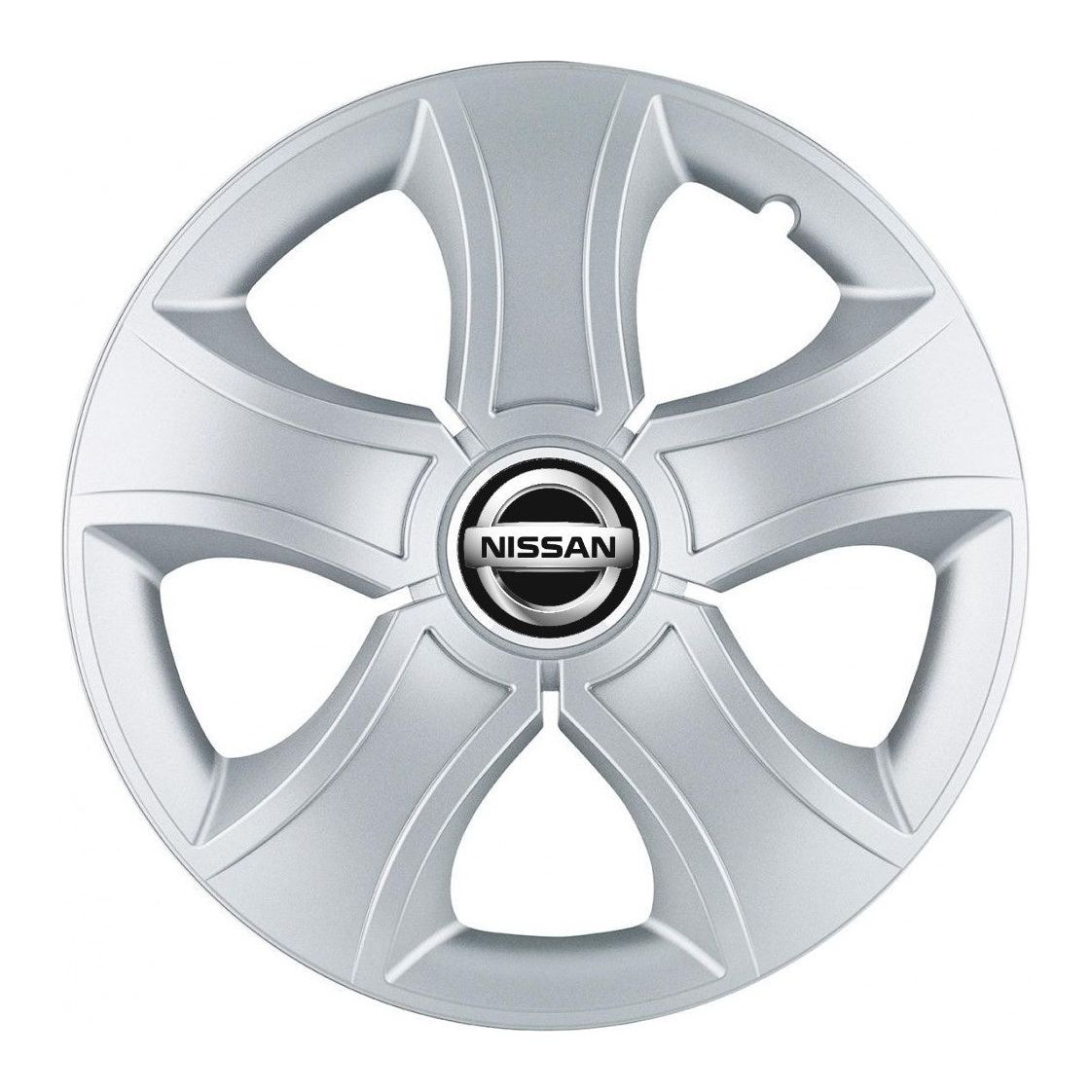 Set 4 Capace Roti 14 inchi (R14) Bis Gri, Compatibile Cu Nissan