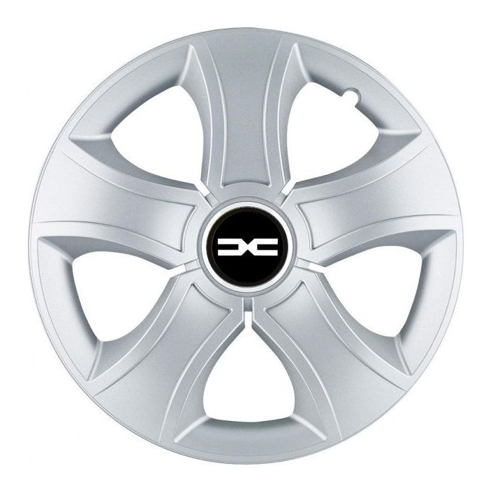Set 4 Capace Roti Bis Gri R15, pentru Dacia Nou
