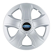 Set 4 Capace Roti 15 inchi (R15) Bis Gri, Compatibile Cu Ford