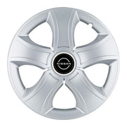 Set 4 Capace Roti 15 inchi (R15) Bis Gri, Compatibile Cu Nissan Nou