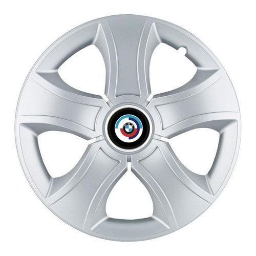Set 4 Capace Roti 16 inchi (R16) Bis Gri, Compatibile Cu Bmw Nou
