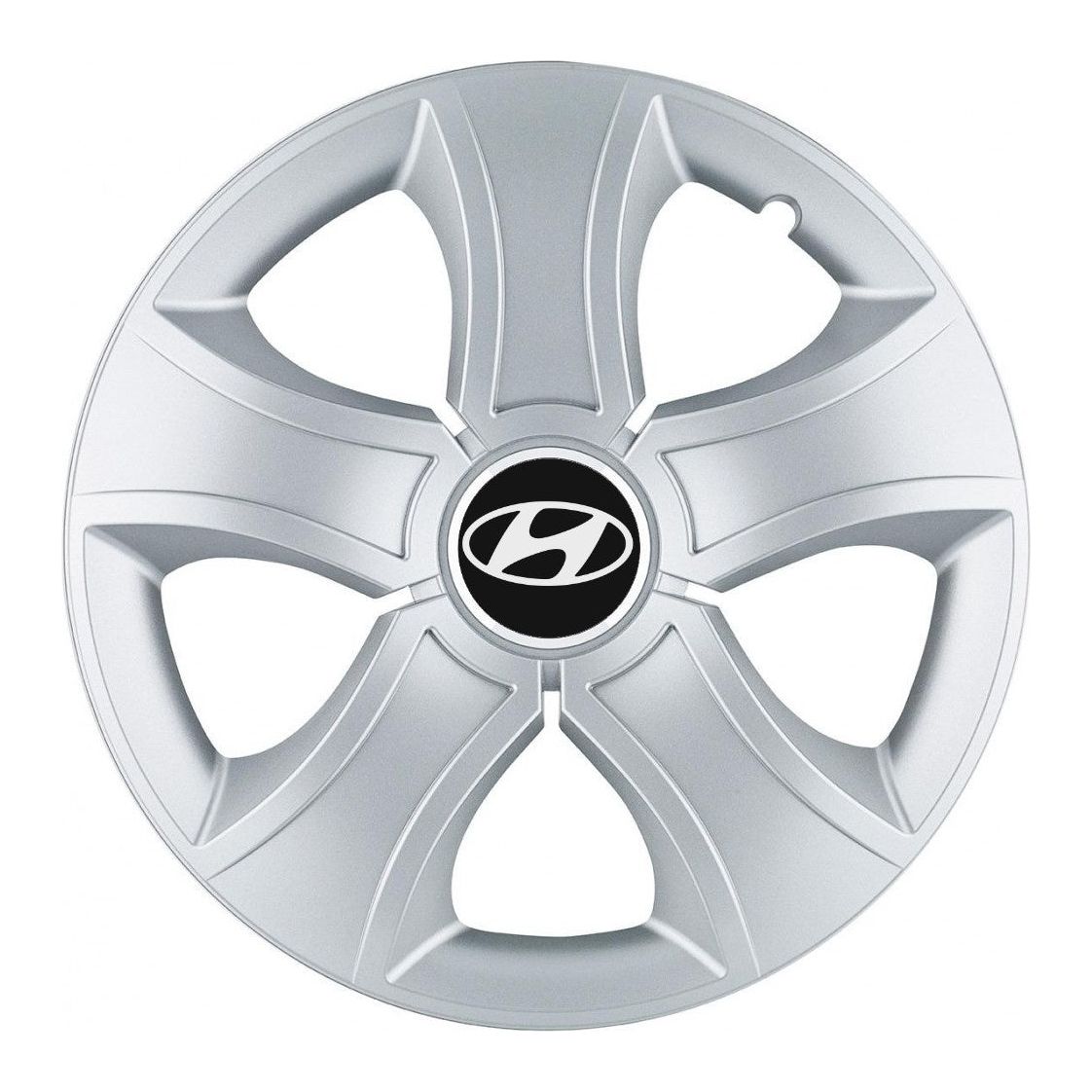 Set 4 Capace Roti 16 inchi (R16) Bis Gri, Compatibile Cu Hyundai