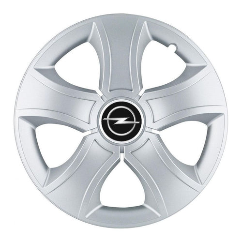 4 db-os 16 hüvelykes (R16) kerékborító készlet Bis szürke, Opel autókkal kompatibilis