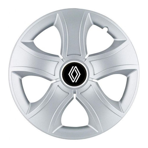 Set 4 Capace Roti 16 inchi (R16) Bis Gri, Compatibile Cu Renault Nou