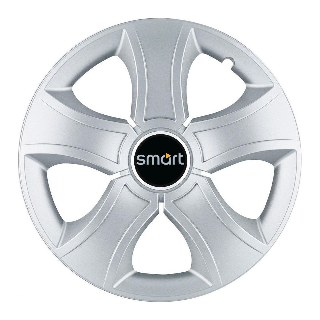 Set 4 Capace Roti 16 inchi (R16) Bis Gri, Compatibile Cu Smart