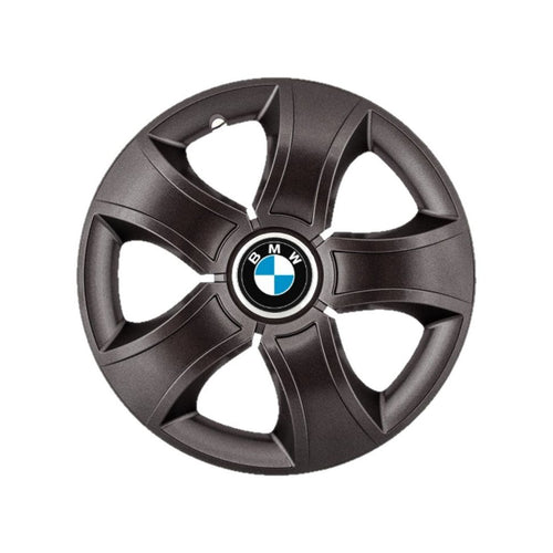 Set 4 Capace Roti 16 inchi (R16) Bis Negru, Compatibile Cu BMW