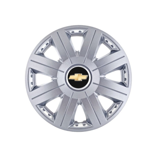 Set 4 capace roti 14 inchi (R14) Cosmos Gri, Compatibil Cu Chevrolet