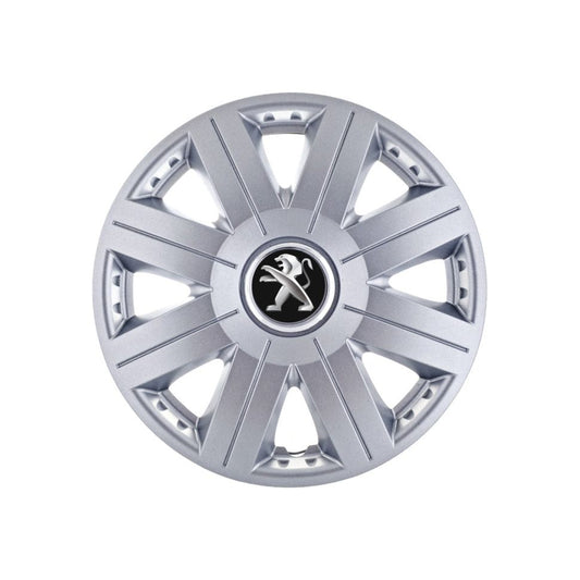 Set 4 capace roti 14 inchi (R14) Cosmos Gri, Compatibil Cu Peugeot