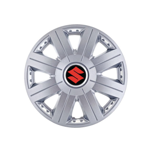 Set 4 capace roti 14 inchi (R14) Cosmos Gri, Compatibil Cu Suzuki