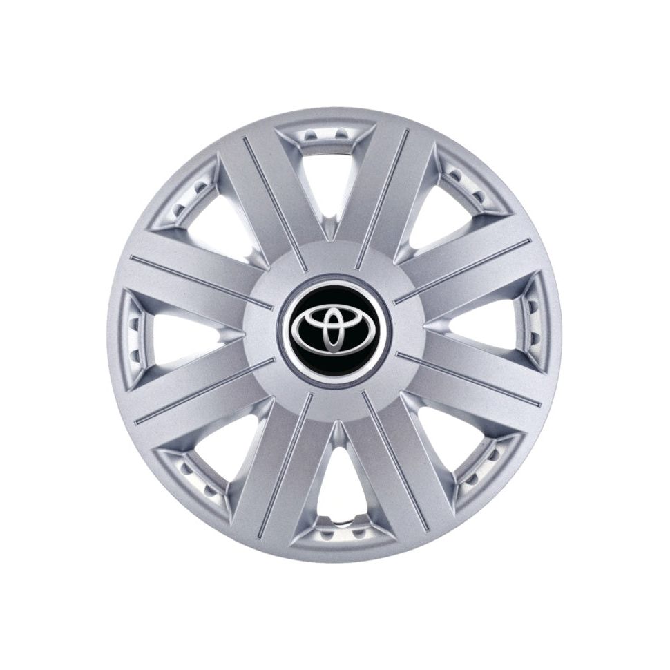 Set 4 capace roti 14 inchi (R14) Cosmos Gri, Compatibil Cu Toyota
