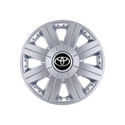 4 db-os 14 colos (R14) kozmosz szürke dísztárcsa szett, Toyota kompatibilis