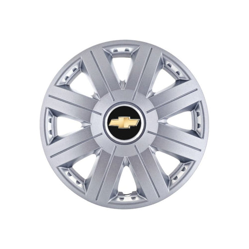 Set 4 capace roti Cosmos cromat R15, pentru gama auto Chevrolet