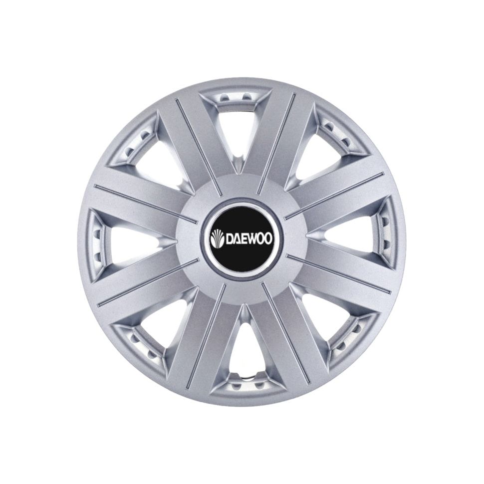 Set 4 capace roti Cosmos cromat R15, pentru gama auto Daewoo