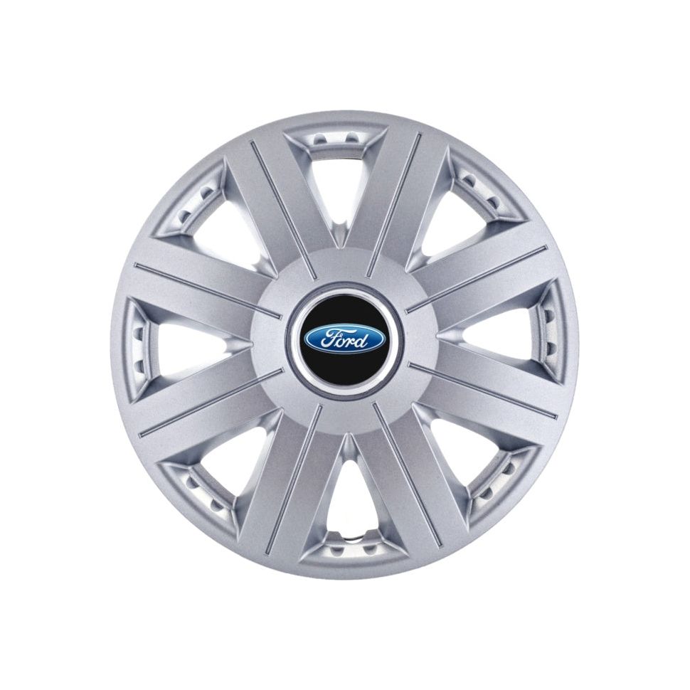 Set 4 capace roti Cosmos cromat R15, pentru gama auto Ford