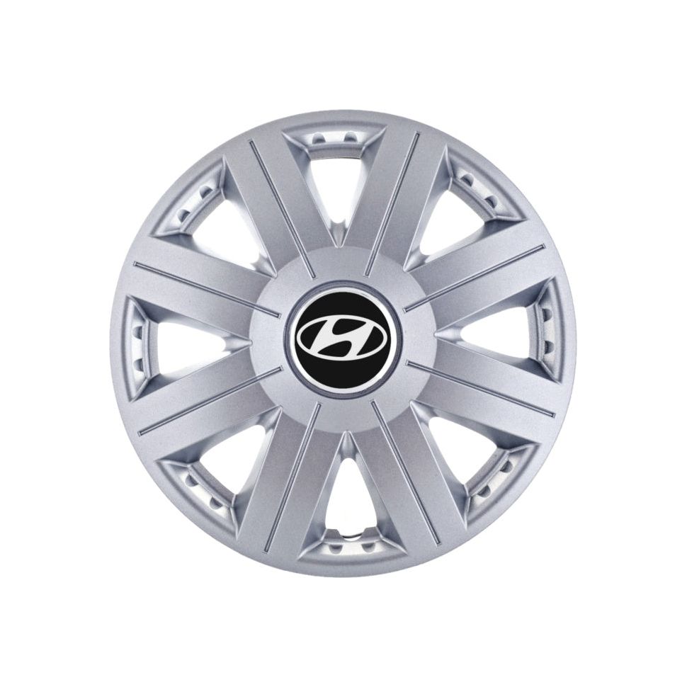 Set 4 capace roti Cosmos cromat R15, pentru gama auto Hyundai