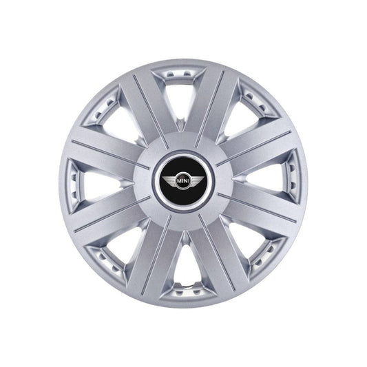 Set 4 capace roti Cosmos cromat R15, pentru gama auto Minicooper