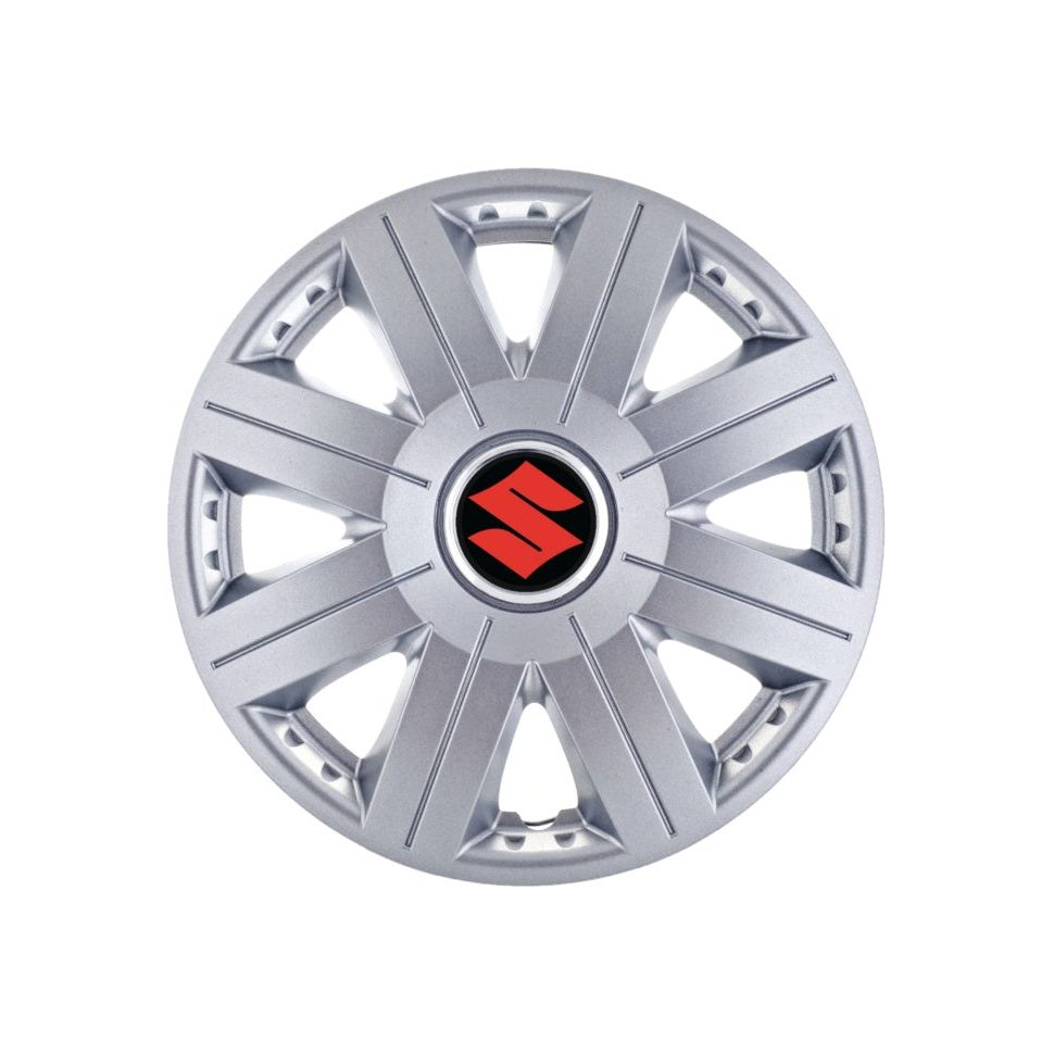 Set 4 capace roti Cosmos cromat R15, pentru gama auto Suzuki