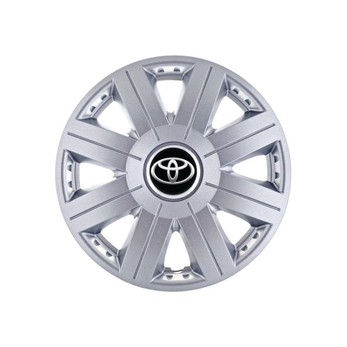 Set 4 capace roti Cosmos cromat R15, pentru gama auto Toyota