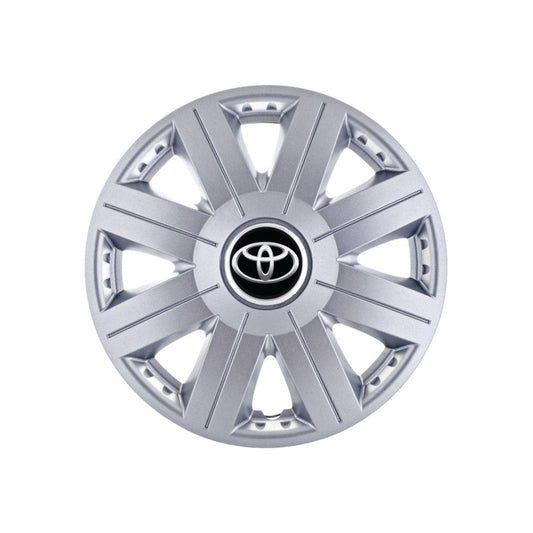 Set 4 capace roti Cosmos cromat R15, pentru gama auto Toyota
