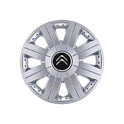 Set 4 capace roti 16 inchi (R16) Cosmos Gri, Compatibil Cu Citroen