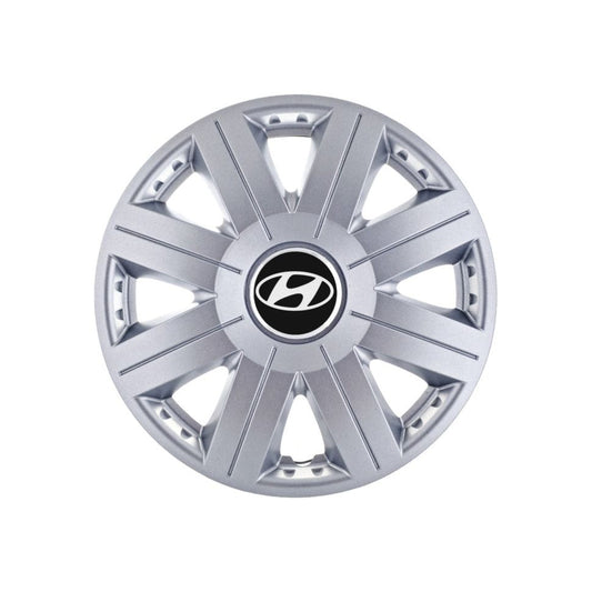 4 db-os 16 colos (R16) kozmosz szürke dísztárcsa szett, Hyundai-kompatibilis