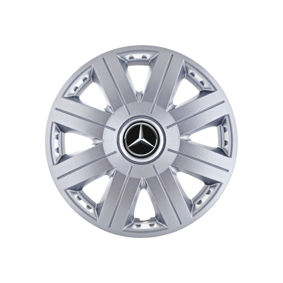 Set 4 capace roti Cosmos cromat R16 pentru gama auto Mercedes