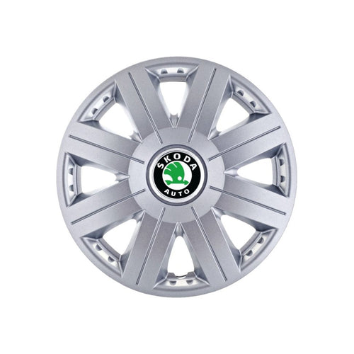 4 db-os 16 colos (R16) Cosmos szürke dísztárcsa szett, Skoda kompatibilis