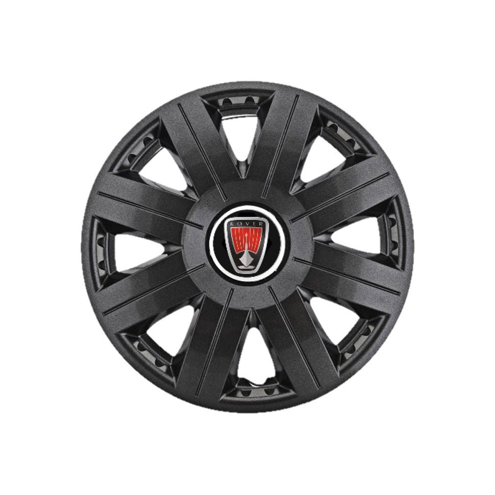 Set 4 Capace Roti 15 inchi (R15) Cosmos Negru, Compatibile cu Range Rover
