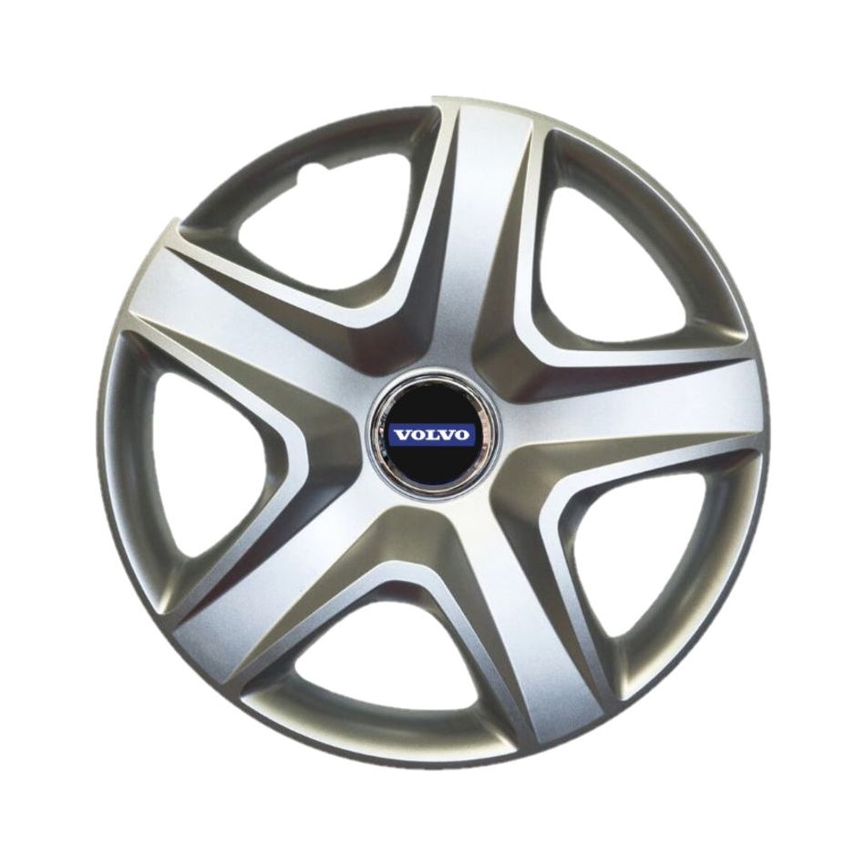 Комплект 4 таса Creative Rey R14, Подходящи за 14-инчови джанти, За Volvo, Модел 202