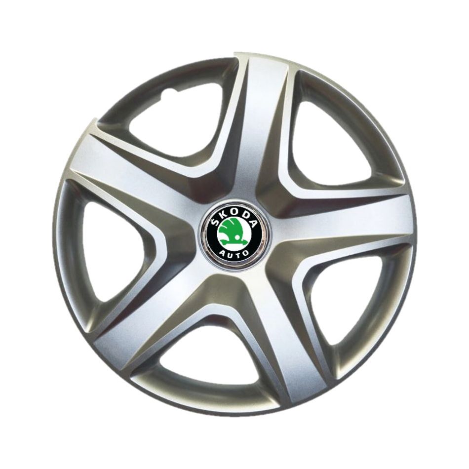Set 4 Capace Roti Creative Rey R14, Potrivite Jantelor de 14 inch, Pentru Skoda, Model 202
