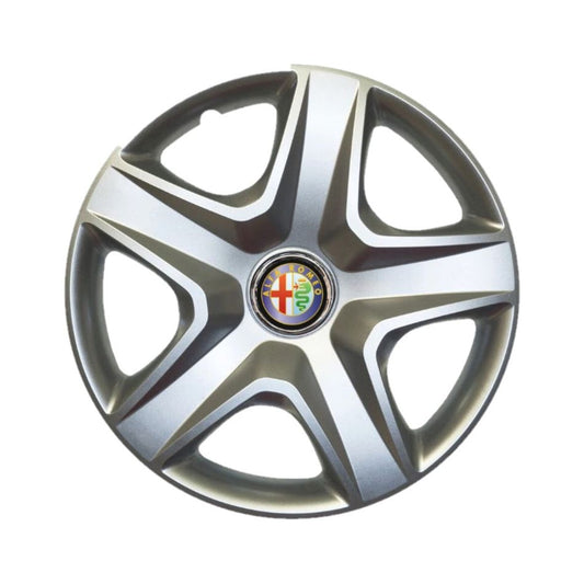 Set 4 Capace Roti Creative Rey R14, Potrivite Jantelor de 14 inch, Pentru Alfa Romeo, Model 202