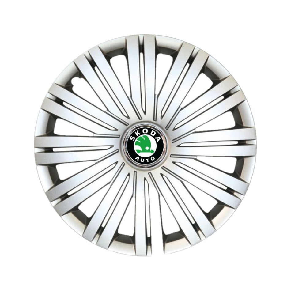 Set 4 Capace Roti Creative Rey R14, Potrivite Jantelor de 14 inch, pentru Skoda, Model 200