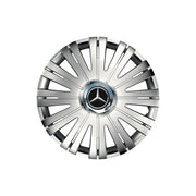 Set 4 capace roti Cu Inel Cromat Active R14 Compatibil Cu Mercedes
