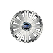 Set 4 capace roti Cu Inel Cromat Active R14 Compatibil Cu Subaru