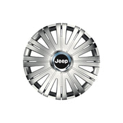 Set 4 capace roti Cu Inel Cromat Active R15 Compatibil Cu Jeep