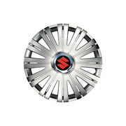Set 4 capace roti Cu Inel Cromat Active R15 Compatibil Cu Suzuki