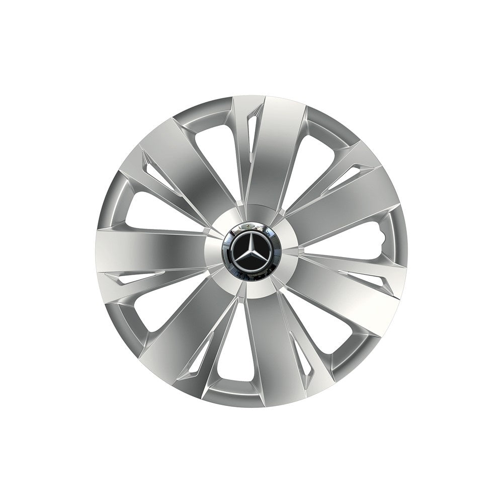 Set 4 capace roti Cu Inel Cromat Energy R14 pentru gama auto Mercedes