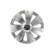 Set 4 capace roti Cu Inel Cromat Energy R16 Compatibil Cu Opel