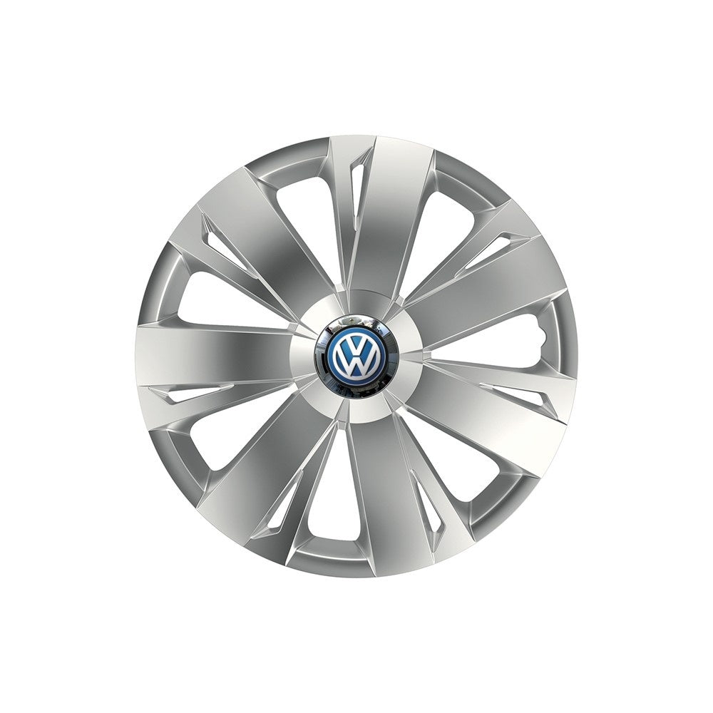 Set 4 capace roti Cu Inel Cromat Energy R16 Compatibil Cu Volkswagen